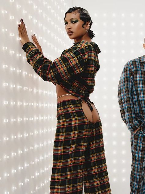 Here's Where You Can Buy Rihanna's Plaid Butt Cutout Pajama Pants Pj Pant, Plaid Pajama Pants, Comfortable Pajamas, Plaid Pajamas, Savage X Fenty, One Piece Pajamas, Pj Pants, Pajama Bottoms, Tartan Plaid