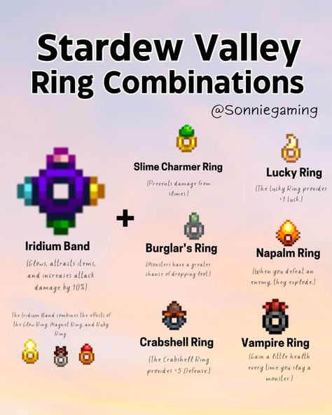 Stardew Valley Community Center Bundles, Stardew Valley Ring Combos, Bee House Stardew Valley, Stardew Valley Inspiration, Stardew Valley Crops, Stardew Valley Tips And Tricks, Cute Stardew Valley Outfits, Krobus Stardew Valley, Stardew Tips