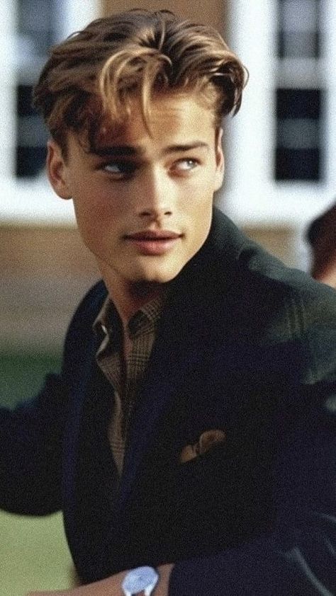 Top 50 Medium-Length Hairstyles for Men: Featuring Galleries and Videos | 50 of the Best Medium Hairstyles for Men (Gallery + Videos Included) Gentleman’s Cut, Blonde Slick Back Hair Men, Classic Mens Hairstyles Vintage Hair, Men 90s Hairstyle, Mens 90s Hair, Mens Undercut Hairstyles Medium, Medium Side Part Haircut, Blonde Hair Men Hairstyles, Medium Length Side Part