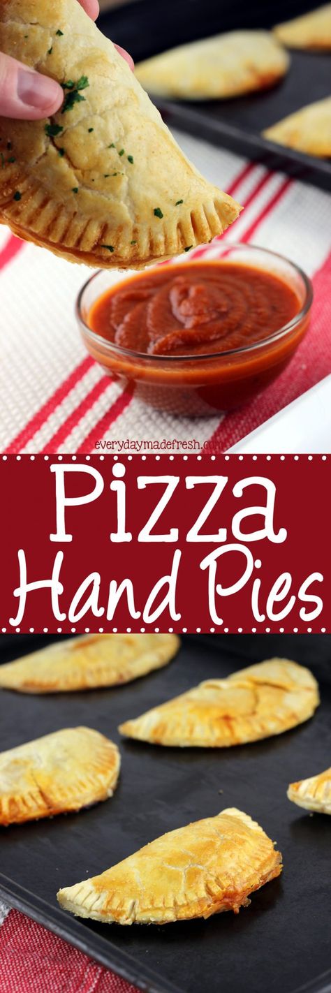 Pizza Hand Pies, Lunch Organization, Farm Meals, Guyanese Food, Hand Pies Savory, Recipes Pizza, Freezer Food, Pizza Roll, Hand Pie Recipes