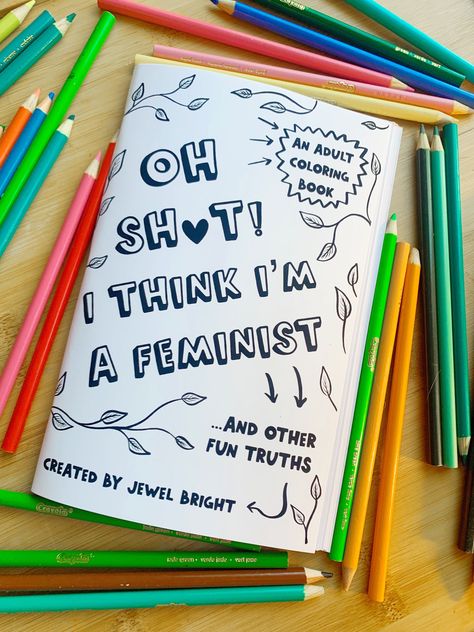 Excited to share the latest addition to my #etsy shop: Inspirational Adult Coloring Book, Smash the Patriarchy with Positive Affirmations, Humor and Women Empowerment #sarcastichumorgift #girlpower Me Too Movement, Mini Coloring Book, Gift Me, Alternative Artists, Positive Encouragement, Colored Pencil Set, The Patriarchy, Coloring Supplies, Mandala Coloring Books