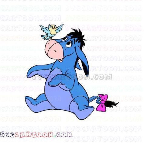 Pooh Svg, Eeyore Pictures, Bag Painting, Deco Art, Clipart Design, Vector Clipart, Diy Invitations, Eps Vector, Art File