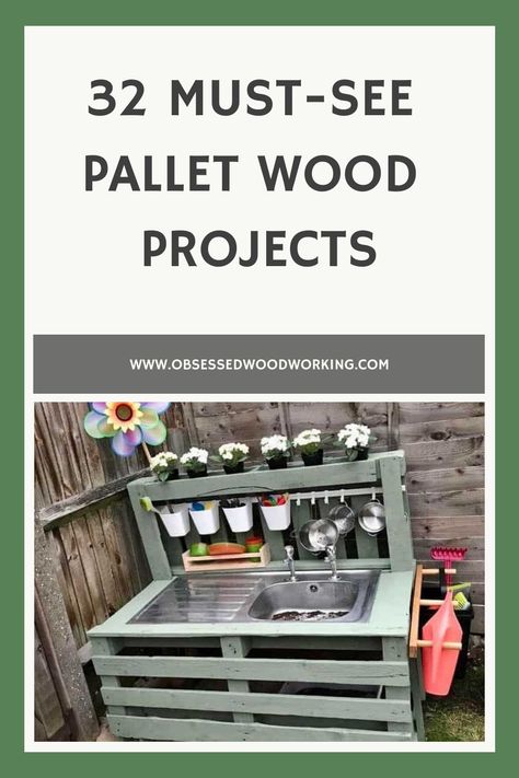 Impressive, Distinctive, Innovative, Striking, Ingenious, and Superb are just some of the adjectives used to describe the pallet wood projects below! Each project you’ll discover on this page is a testament to the creativity and Diy Pallet Projects For Outside, Pallet Projects Kids, Wood Pallet Bed Frame, Pallet Garden Benches, Pallet Wood Projects, Outdoor Pallet Projects, Small Pallet, Diy Wood Pallet Projects, Pallet Projects Easy