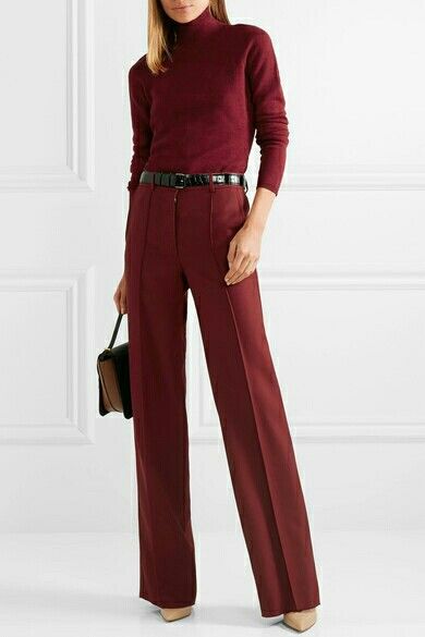 Pants Outfit Classy, Elegant Office Outfit, Office Outfits For Ladies, Wide Pants Outfit, Chic Office Outfit, Outfits For Petite, Early Fall Outfits, Outfit Classy, Office Casual Outfit