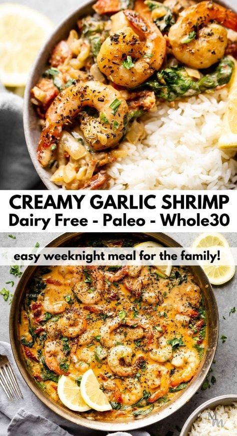 Paleo Recipes Shrimp, Healthy Dinner Recipes Whole 30, Easy Dinner Whole 30, Dinner With Shrimp Healthy, Keto Dinner Dairy Free, Low Calorie Whole 30 Recipes, Whole Thirty Dinner, While 30 Sides, Keto And Paleo Recipes