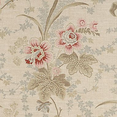 Laura Floral Parchment Fabric by the Yard French Country Fabric, Floral Drapery, English Garden Design, Floral Upholstery Fabric, Floral Upholstery, Chair Ottoman, Kitchen Tables, Free Fabric Swatches, Condo Living