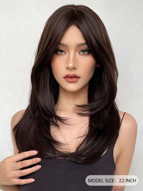 Layer Hairstyle, Layer Hair, Hair Inspiration Long, How To Cut Bangs, Hairstyles For Layered Hair, Shot Hair Styles, Haircuts For Medium Hair, Haircuts Straight Hair, Hair Makeover