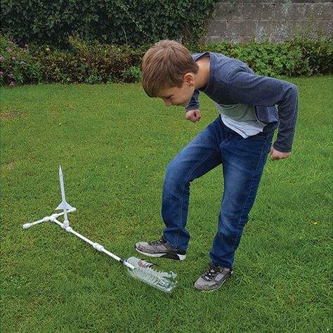 How to build a stomp rocket launcher Rocket Launch Pad, Outside Activities For Kids, Stomp Rocket, Paper Rockets, Stem Projects For Kids, Stem Subjects, Space Project, Pvc Pipe Projects, Rockets For Kids