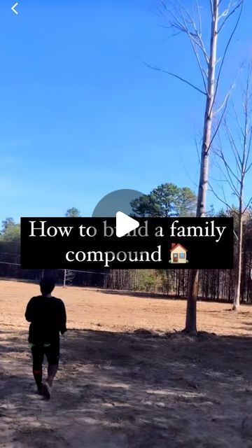 Multi Home Property, Multi Family Homestead Layout, 100 Acres Of Land, Compound Living Ideas, Property Layout Ideas, 3 Houses In One Compound, Family Compound Layout Multi, Compound Property, Family Compound Ideas