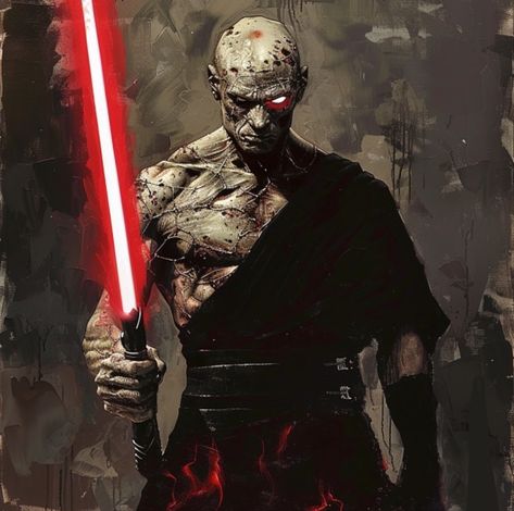 Rogue Jedi Art, Darth Zannah Art, Darth Sion Art, Sith Lord Concept Art, Darth Sion, Star Wars Kotor, Jedi Art, Dark Lord Of The Sith, Star Wars Villains