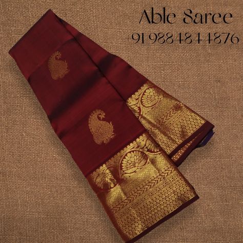 #maroon5 #sari #saree #kanchifashions #lovely #kanchipuramsaree #pattu #pattusarees #pudavai #kanjivaram Maroon Pattu Saree, Bridal Silk Saree, Bridal Sarees, Pattu Saree, Kanchipuram Silk Saree, Kanchipuram Saree, Maroon 5, Bangle Designs, Bridal Saree