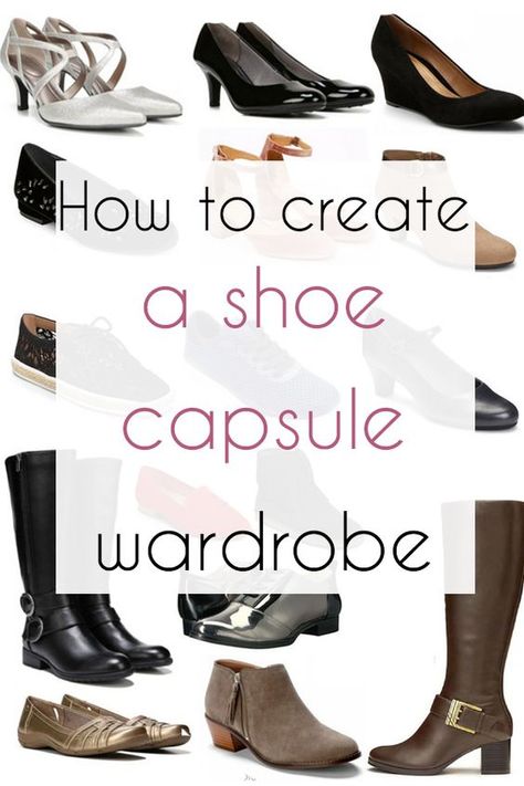 How to create a shoe capsule wardrobe | 40+ Style Capsule Wardrobe Shoes List, Minimal Shoe Collection, Shoe Capsule Wardrobe, Shoe Capsule, Building Outfits, Capsule Wardrobe Shoes, Women In The Workplace, Shoe Hacks, Winter Footwear