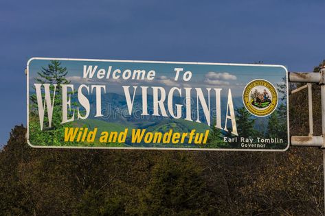 Welcome sign, entrance to the state of West Virgina, Wild and Wonderful - Octo #Sponsored , #Ad, #Sponsored, #entrance, #West, #Wonderful, #state Community Signs, State Signs, Summer Road Trip, Book Boyfriends, Road Trip Usa, 50 States, Fine Arts Posters, West Virginia, Color Photography