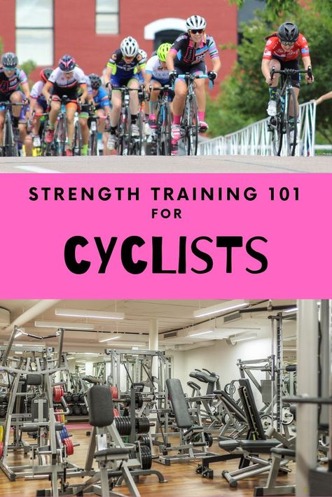 Lifting weights in the gym or strength training in general can be very helpful for cyclists. Learn the best way to approach weightlifting as a cyclist. #cyclingtips #cyclingadvice #cyclingmyths #cycling #bicycling #bicycle #thecyclingbug #roadbikerider Weight Training For Cyclists, Mtb Tattoo, Bodybuilding Training Program, Mtb Wallpaper, Bike Riding Photography, Bike Ride Quotes, Bike Riding Outfit, Beach Bike Ride, Bike Riding Tips