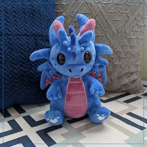 Chocolate Dragon, Dragons And Beasties, Mini Altar, Pet Dragon, Plushie Patterns, Sewing Stuffed Animals, Kawaii Plushies, Cute Dragons, Cute Clay