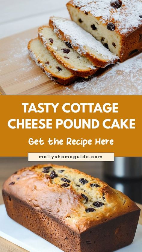 Indulge in the rich and moist goodness of this delectable cottage cheese pound cake. Made with simple ingredients, this dessert is perfect for any occasion. Enjoy a slice with a cup of tea or coffee for a delightful treat that will satisfy your sweet cravings. This easy-to-follow recipe is sure to become a family favorite. Try baking this mouthwatering cottage cheese pound cake today and experience pure bliss in every bite!

Ingredients
180 g of cottage cheese
150 g of sugar
100 g of melted butt Cottage Cheese Recipes Cake, Cottage Cheese Apple Cake, Cottage Cheese Coffee Cake, Dessert Recipes With Cottage Cheese, Cottage Cheese Recipes Dessert, Cottage Cheese Cake, Dry Cottage Cheese, Classic Pound Cake Recipe, Cottage Cheese Dessert Recipes