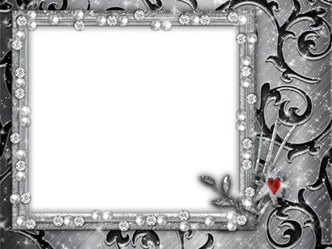 Black Boarder Designs Frames, Silver Frame Png, Silver Photo Frames, Gothic Border Frames, Creepy Frame Border, Cool Backrounds, Collage Photo Frame Design, Boring Pictures, Photo Border