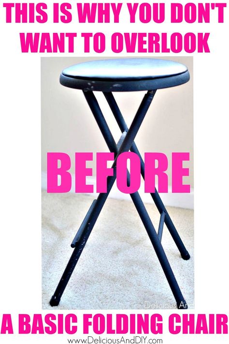 Learn how you can transform a basic folding stool into a gorgeous colorful stool using only fabric paints| DIY Folding Stool Makeover| DIY Chair Makeover Ideas #repurposed #thrifted #chairmakeover #geometric Diy Stool Makeover, Repurpose Bar Stool Ideas, Chair Makeover Ideas, Foldable Bar Stools, Folding Chair Makeover, Metal Step Stool, Upcycling Ideas Diy, Bar Stool Makeover, Colorful Stools