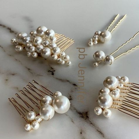 Decorative hair combs