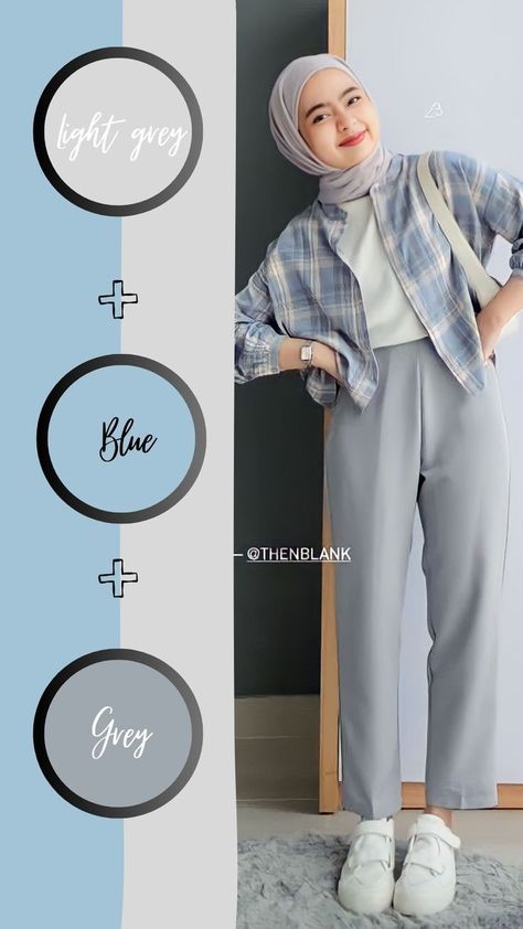 Mix And Match Colors Outfits, Uni Ootd, Mix And Match Outfits Hijab, Stylish Outfits Casual, Simple Casual Outfits, Colour Combinations Fashion, Mix Match Outfits, Color Combos Outfit, Modesty Outfits