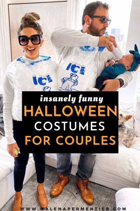 Funny Couples Halloween Costume Ideas Couple Halloween Costumes Short Guy, Halloween Costumes Couples Tall And Short, Hole In One Couples Costume, Pancho Villa Costume, Bald Guy Couples Costume, Halloween Costumes Couples Bald Man, Couples Halloween Costume Bearded Man, Inappropriate Couple Halloween Costumes, Funny Diy Couple Costumes