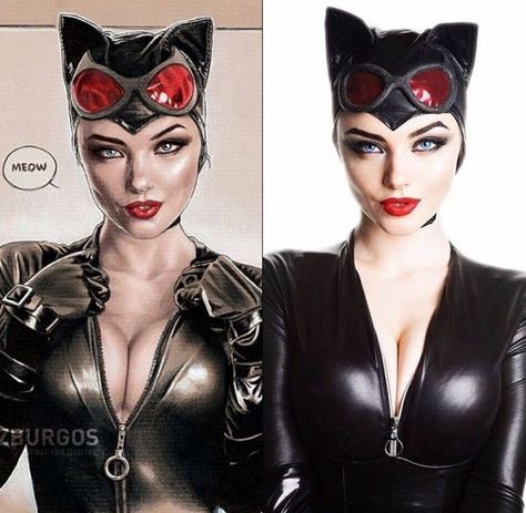 Catwoman cosplay Batgirl Of Burnside, Batgirl Cosplay, Catwoman Comic, Catwoman Cosplay, Black Cat Marvel, Gotham Girls, Dc Cosplay, Selina Kyle, Batman Universe