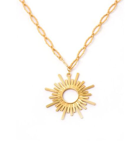 Spartina 449 Sun Medallion Necklace Sun Medallion, Sea Life Jewelry, Pearl Jewels, Spartina 449, Golden Sun, Gold Sun, Unisex Necklace, Medallion Necklace, Elegant Bracelet