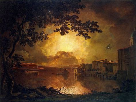 Joseph Wright, Firework Display, Importance Of Art, Winter Palace, Hermitage Museum, Fireworks Display, St Petersburg Russia, Petersburg Russia, Modern Artists