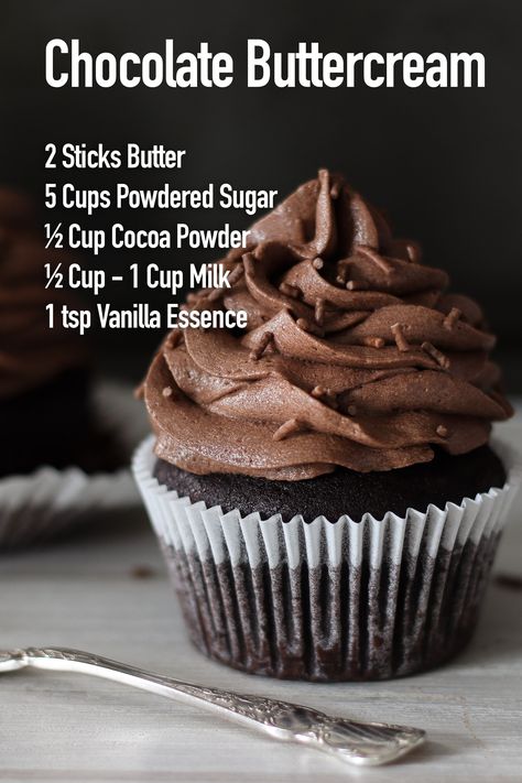 Chocolate Buttercream Frosting For Cake, How To Make Chocolate Icing For Cake, Chocolate Icing Decorating Ideas, Chocolate Cupcake Icing Recipe, How To Make Chocolate Icing, How To Make Chocolate Frosting, Best Homemade Icing, Chocolate Icing Recipe Easy, Chocolate Cakes Decoration