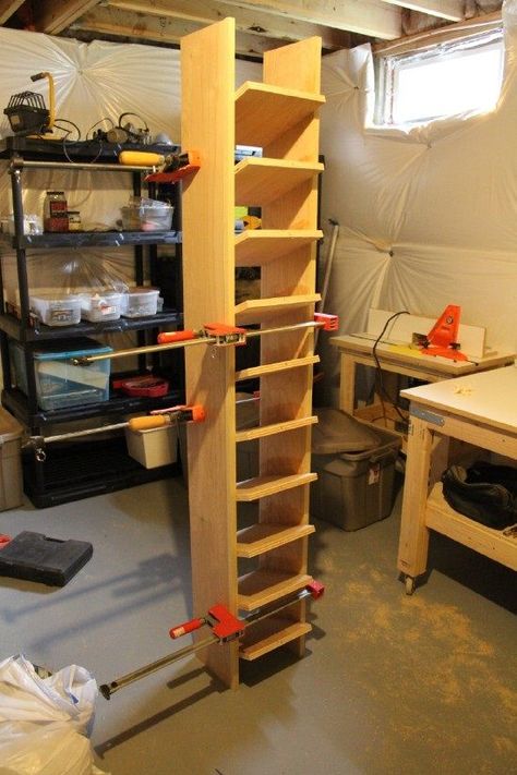 10 Clever and Easy Ways to Organize Your Shoes - Page 9 of 10 - DIY & Crafts Angled Shoe Shelves, Garage Shoe, Build A Shoe Rack, Garage Shoe Rack, Garage Shoe Storage, Diy Shoe Rack Ideas, Diy Rack, Diy Shoe Storage, Building A Garage