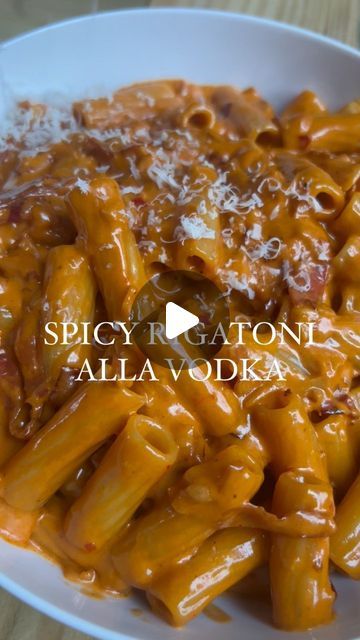 Cheesegal Spicy Rigatoni Alla Vodka Spicy Rigatoni Alla Vodka, Spicy Rigatoni, Calabrian Chili Paste, Vodka Pasta, Calabrian Chili, Pecorino Romano Cheese, Alla Vodka, 2024 Recipes, Pecorino Romano