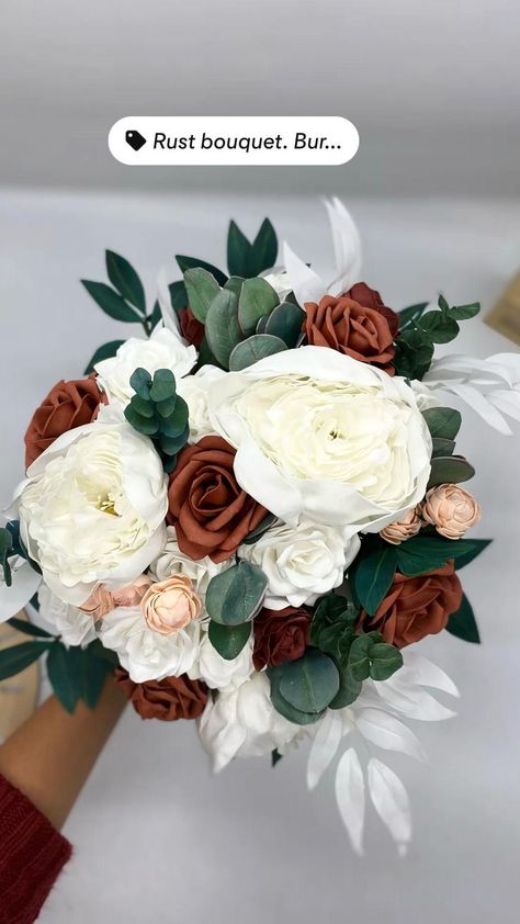 Fall wedding bouquet. Terracotta bouquet. | Wedding flowers, Wedding bouquets, Fall wedding bouquets Wedding Bouquet Terracotta, Wedding Bouquets Fall, Terracotta Bouquet, Small Wedding Bouquets, Fall Wedding Bouquet, Orange Bouquets, Burnt Orange Weddings, Yosemite Wedding, Fall Wedding Bouquets