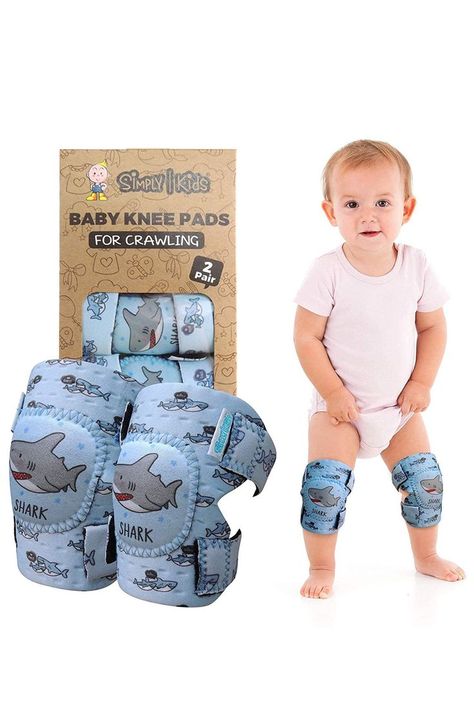 Baby Knee Pads for Crawling (2 Pairs) Rodilleras para Bebe, CPSIA Certified - Infant Knee Protector for Toddler, Girl, Boy, Crawler Baby Crawling Knee Pads, Baby Knee Pads, Baby Helmet, Knee Protector, Crawling Baby, Infant Girl, Baby Protection, Stylish Baby, Knee Pads