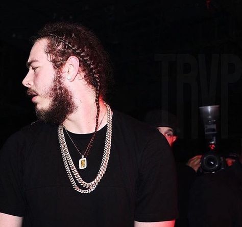 My love Post Malone Long Hair, Post Malone Braids, Man With Braids, Piercing Nostril, Post Malone Lyrics, Post Malone Quotes, Hairstyle Long, Boy Toys, Love Post