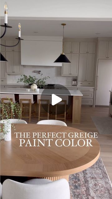 57K views · 2.5K likes | Cindy Nguyen | transitionalmodernhome on Instagram: "I changed my kitchen cabinet paint color 3x in the middle of the building process before I landed on this perfect greige!

@sherwinwilliams accessible beige 🫶🏻

✨Comment SHOP for the direct link to shop my home

✨Save, like, and follow as I continue to add more to our new custom built home 

#greigepaint #beigepaint #kitchenremodel #kitcheninspo #kitchendesign #kitcheninspiration #customhomedesign #interiordesign #interiordecor #transitionalmodern #organicmodern #neutraldecor" Greige Paint Colors Kitchen, Accessible Beige 75%, Sw Accessible Beige Cabinets, Accessible Beige Kitchen Cabinets, Accessible Beige Kitchen, Accessible Beige Cabinets, Accessible Beige Sherwin Williams, Beige Kitchen Ideas, Greige Kitchen Cabinets