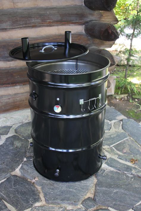 Barrel Smoker Diy, Smoker Diy, Smoker Turkey, Ugly Drum Smoker, Potatoes And Corn, Barrel Smoker, Stir Fry Chicken, Drum Smoker, Boil Potatoes