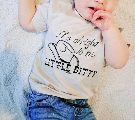 Cowboy Baby, Baby Boy Shirts, Shirts For Boys, Country Boy, Cowboy Shirt, Cute Shirt Designs, Boys Graphic Tee, Baby Cowboy, Country Shirts