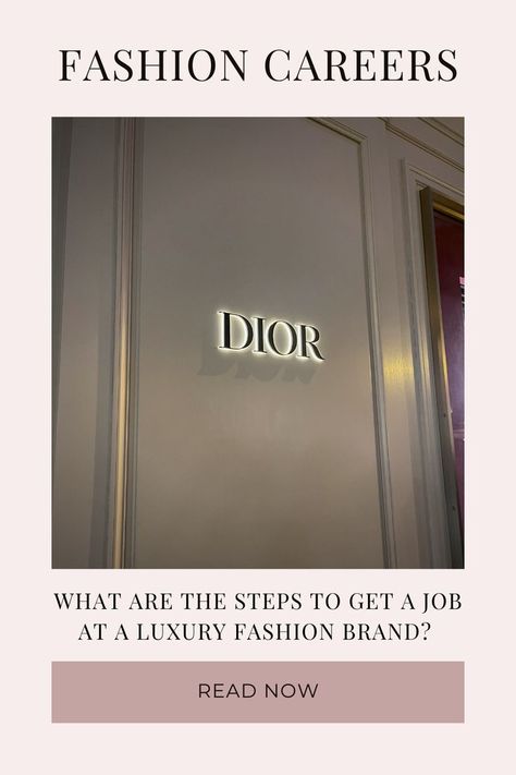 A Pinterest graphic with text that reads: What are the steps to get a job at a luxury fashion brand? By Glam Observer. Fashion Buyer Career, Careers In Fashion, Starting A Fashion Brand, Fashion Jobs Career, Fashion Marketing Career, September Moodboard, Iconic Names, Fashion Designer Aesthetics, Fashion Design Jobs