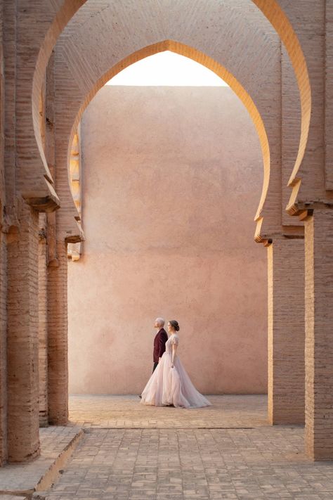 The most beautiful elopement photos from Morocco | Morocco Elopement Morocco Elopement, Beautiful Elopement, Moroccan Theme, Visit Morocco, Moroccan Wedding, Intimate Elopement, Elopement Photos, Couple Photoshoot Poses, Utah Wedding Photographers