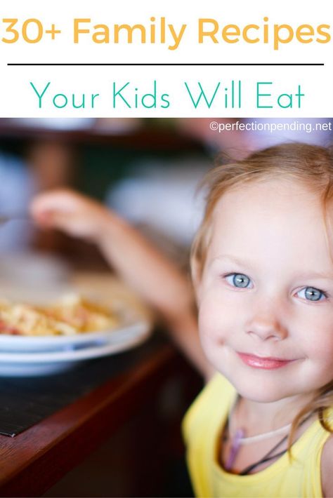 If you're looking for easy, kid friendly recipes that are perfect for dinner, then these ideas are for you. Over 30 easy recipe ideas I've made for my own kids that are healthy. A lot of them are for your crockpot and include soup recipes, chicken recipes Daycare Lunch Menu Ideas, Daycare Lunch Menu, Easy Kid Friendly Recipes, Daycare Lunch Ideas, Soup Recipes Chicken, Lunch Menu Ideas, Easy Recipe Ideas, Kids Foods, Kid Friendly Recipes