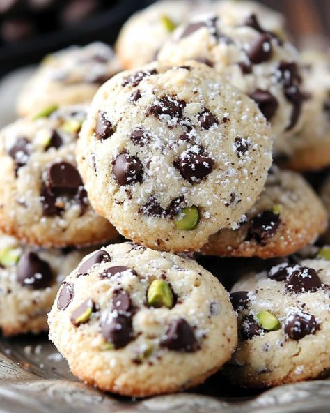 Ricotta Chocolate Chip Cookies, Ricotta Cannoli, Parmesan Roasted Zucchini, Ricotta Chocolate, Ricotta Cookies Recipe, Zucchini In The Oven, Italian Cannoli, Italian Desserts Traditional, Ricotta Cookies