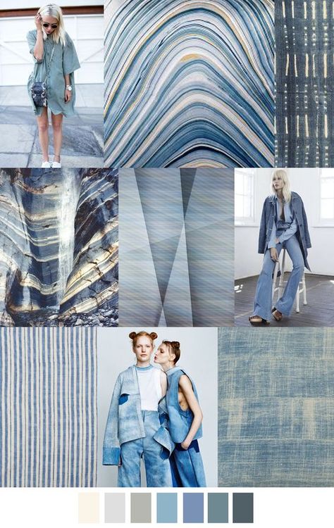 Chambray Shades  | color and trend | | color trends 2017 | | color trends | www.thinkcreativo.com Color Trends 2017, Fashion Design Inspiration, Color Forecasting, Lady Like, 여름 스타일, Fashion Forecasting, Mode Jeans, 2016 Trends, 2017 Fashion Trends