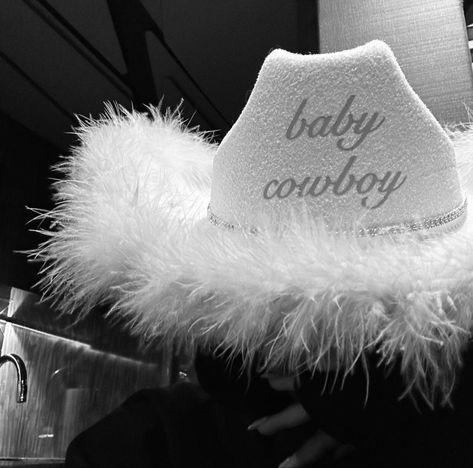 Barrett Hat, Cowboy Aesthetic, Nessa Barrett, Baby Cowboy, + Core + Aesthetic, Lucky Star, Black Ribbon, White Aesthetic, Grunge Aesthetic