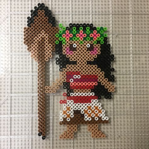 Moana perler pattern *with headband*   #moana #moanaperler #moanaheadband Bead Painting, Perler Pattern, Melty Bead Patterns, Art Perle, Fuse Bead Patterns, Hama Beads Design, Perler Bead Templates, Perler Crafts, Diy Perler Bead Crafts