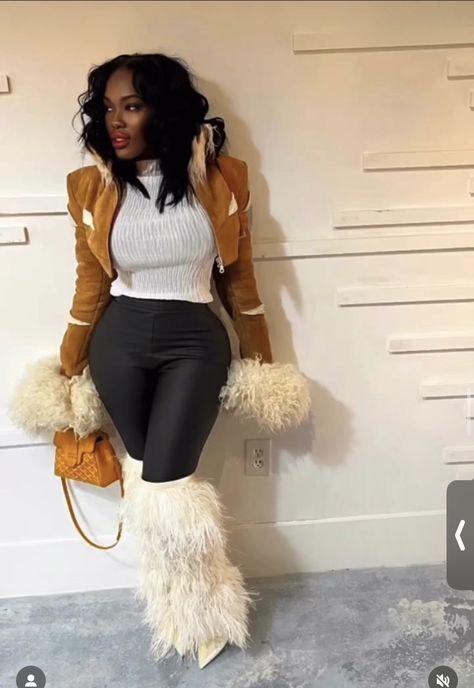 Winter Fashion Black Women, Tahoe Trip, Well Dressed Women, Baddie Outfits Casual, Fashion Tips For Women, Fancy Outfits, Fall Fashion Outfits, Lookbook Outfits, Winter Fashion Outfits