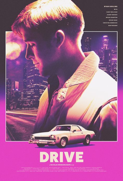 Film Posters Design, Movie Poster Photoshop, Drive 2011, Drive Poster, Film Posters Art, Noir Movie, Райан Гослинг, The Fall Guy, Best Movie Posters