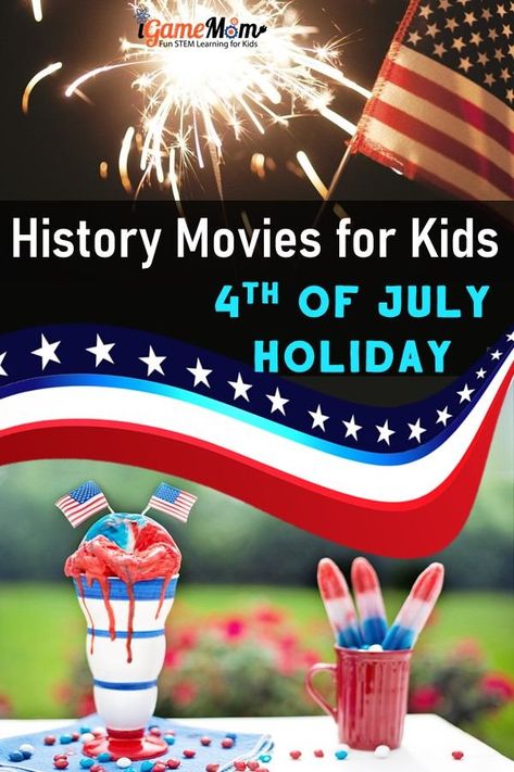 Science Experiments for Kids to Learn About Taste 4th Of July Movies, Educational Movies, July Movies, American History Homeschool, Patriotic Movies, Movies For Kids, Learning Video, Movies Videos, Homeschool Board