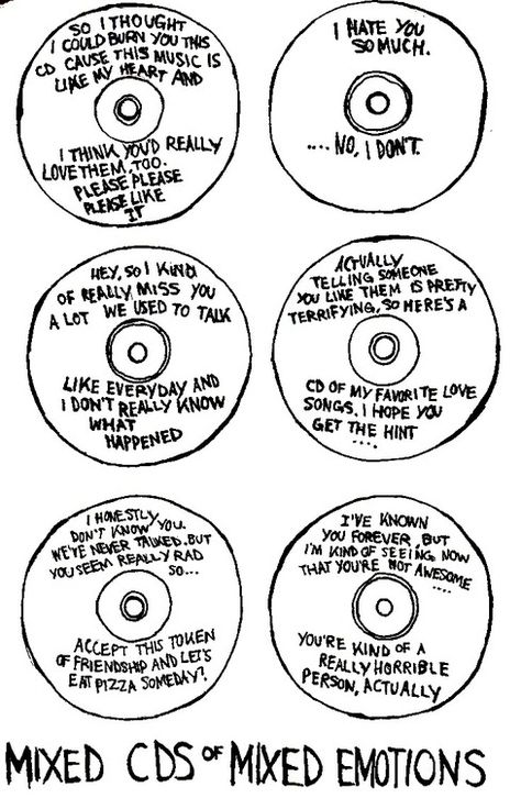 I wish it was acceptable to communicate through music. I have a song for everything. Whether it's love, ambivalence, or some vague, impossible longing. Music is the perfect confession. 90's Aesthetic, Mix Cd, Music Inspiration, Mixed Emotions, Journal Inspo, I'm With The Band, Sugar Rush, Room Aesthetic, Mixtape