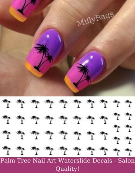 Graduation Nails Almond, Nails Ideas Graduation, Graduation Nails Ideas, July 4th Nails, Paw Print Nails, 4th Nails, Palm Tree Nail Art, Light Colored Nails, Tree Nail Art