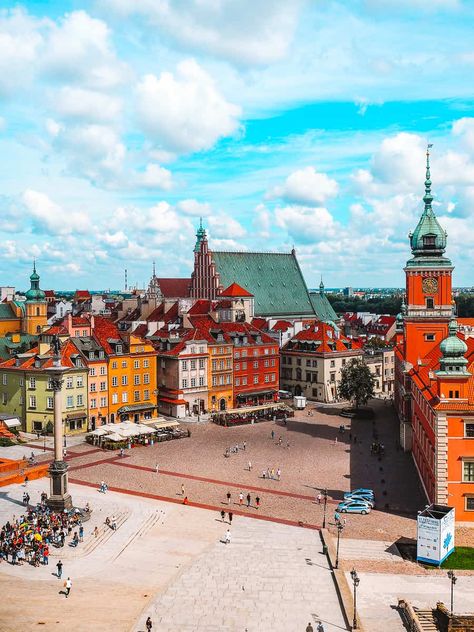 Poland Cities, Warsaw Old Town, Warsaw City, Viewing Platform, Poland Warsaw, Europe Continent, Observation Deck, Most Instagrammable Places, Poland Travel